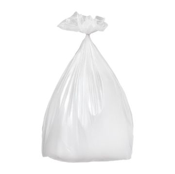 Picture of Jantex Heavy Duty Bin Bags Clear 120Ltr (100 Pack)