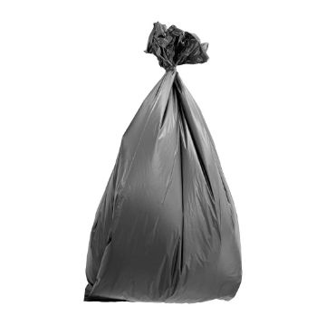 Picture of Jantex Heavy Duty Bin Bags Black 160Ltr (100 Pack)