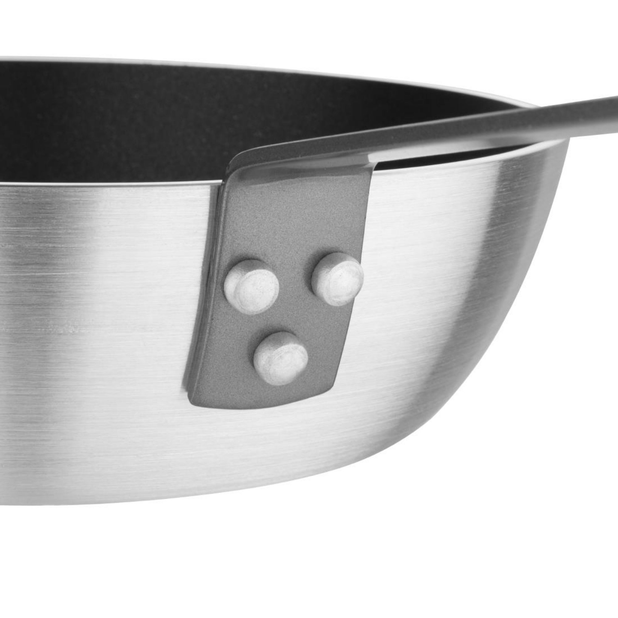 Picture of Vogue Aluminium Non-stick Teflon Platinum Plus Sauté Pan 24cm