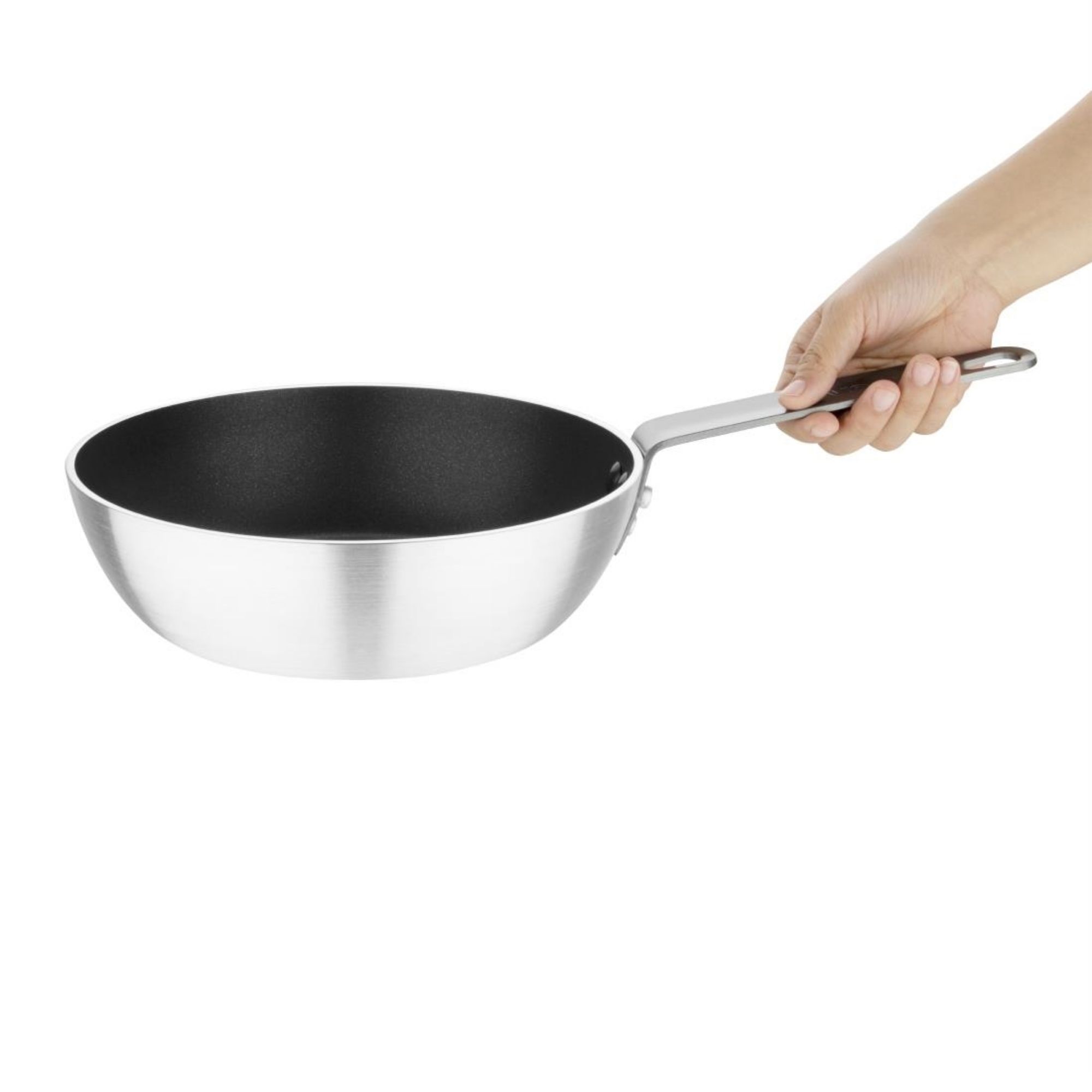 Picture of Vogue Aluminium Non-stick Teflon Platinum Plus Sauté Pan 24cm