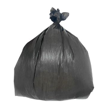 Picture of Jantex Light Duty Bin Bags Black 40Ltr (200 Pack)