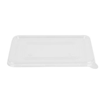 Picture of Fiesta Recyclable PET Lids for Bagasse Container Bases (100 Pack)
