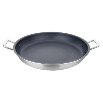 Picture of Vogue Aluminium Non-stick Teflon Platinum Plus Paella Pan 35cm