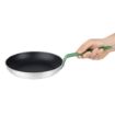 Picture of Hygiplas Aluminium Non-stick Teflon Platinum Plus Frying Pan Green Handle 24cm - HT962