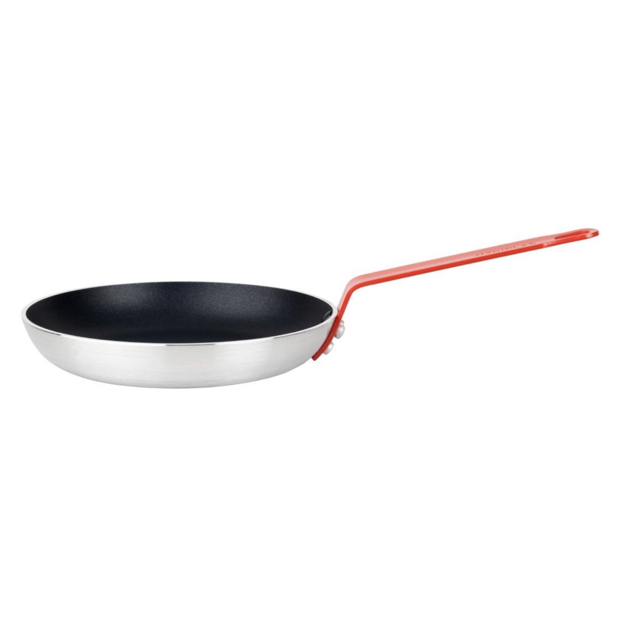 Picture of Hygiplas Aluminium Non-Stick Teflon Platinum Plus Frying Pan with Red Handle 24cm
