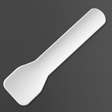 Picture of Fiesta Compostable Paper Ice Cream Spoons 95mm (100 Pack)