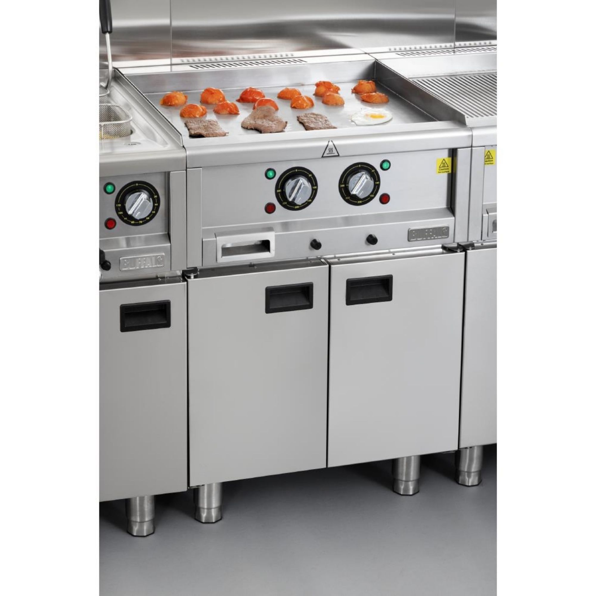 Picture of Buffalo 600 Series Dual Zone Electric Griddle 600mm 4.5kW Single Phase