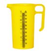 Picture of Pro-Measures Polypropylene Measuring Jug Yellow 1Ltr - HP869