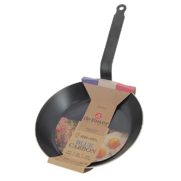 Picture of De Buyer Black Iron Frying Pan 24cm