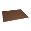 Picture of Hygiplas Low Density Brown Chopping Board Large 600x450x10mm - HC873