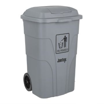 Picture of Jantex Wheelie Bin Grey 120Ltr