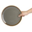 Picture of Olympia Kiln Round Coupe Plate Smoke 230mm (6 Pack) - HC387