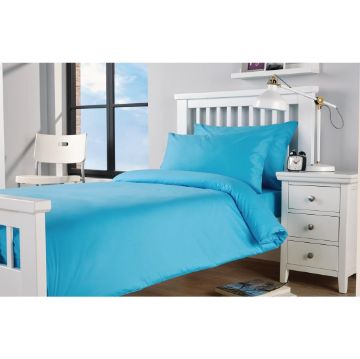 Picture of Mitre Essentials Spectrum Duvet Cover Open Turquoise King