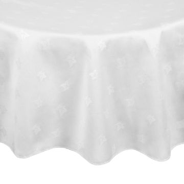 Picture of Mitre Luxury Luxor Round Tablecloth White 2300mm