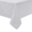 Picture of Mitre Luxury Luxor Tablecloth Ivy Leaf White 1350 x 2300mm - GW446