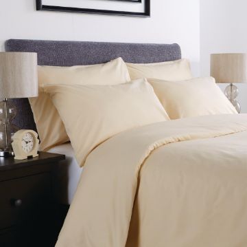 Picture of Mitre Comfort Percale Duvet Cover Oatmeal Single