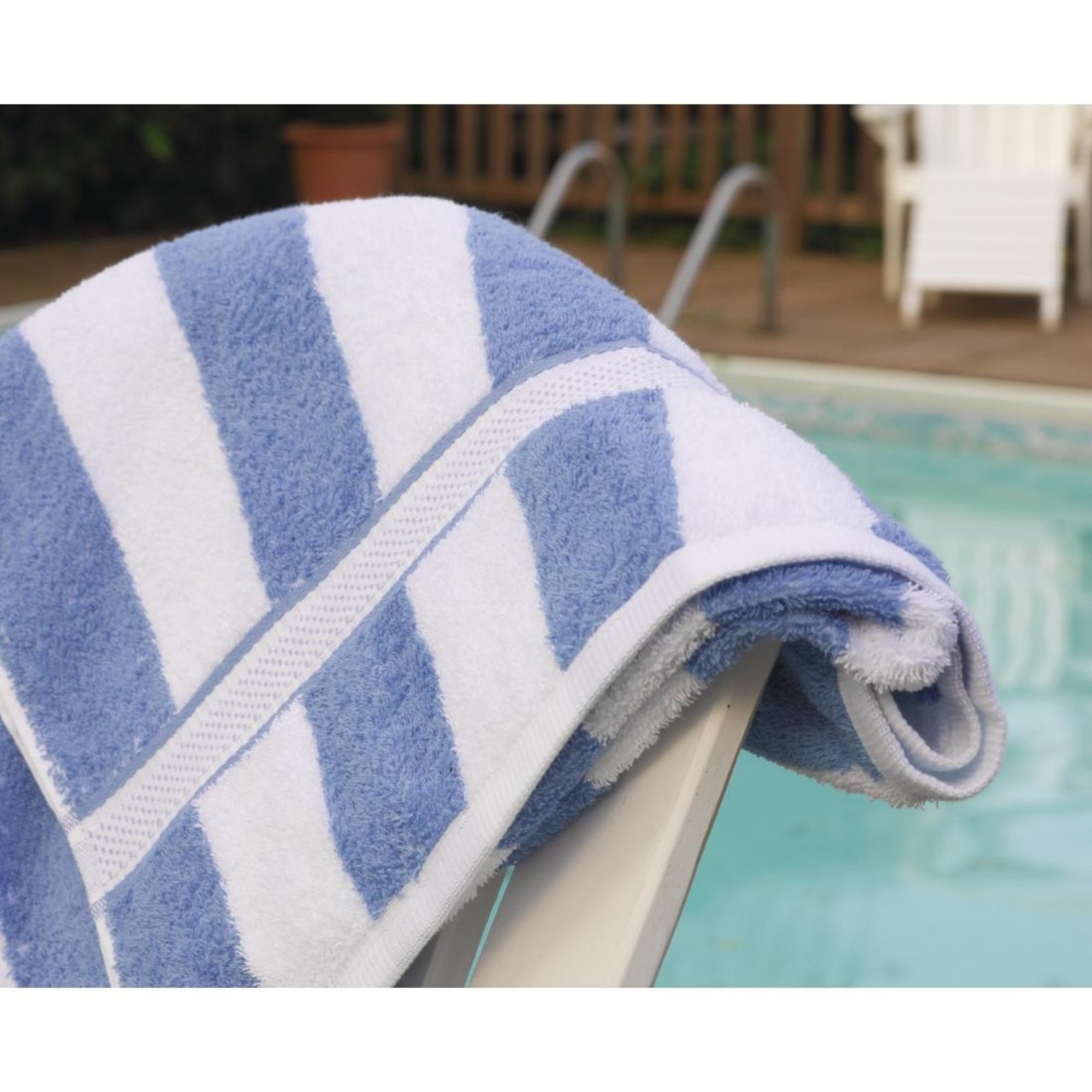 Picture of Mitre Comfort Splash Towel Blue