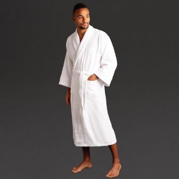 Picture of Mitre Comfort Sandringham Bathrobe White Extra Large