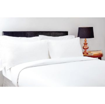 Picture of Mitre Essentials Pyramid Duvet Cover White Double