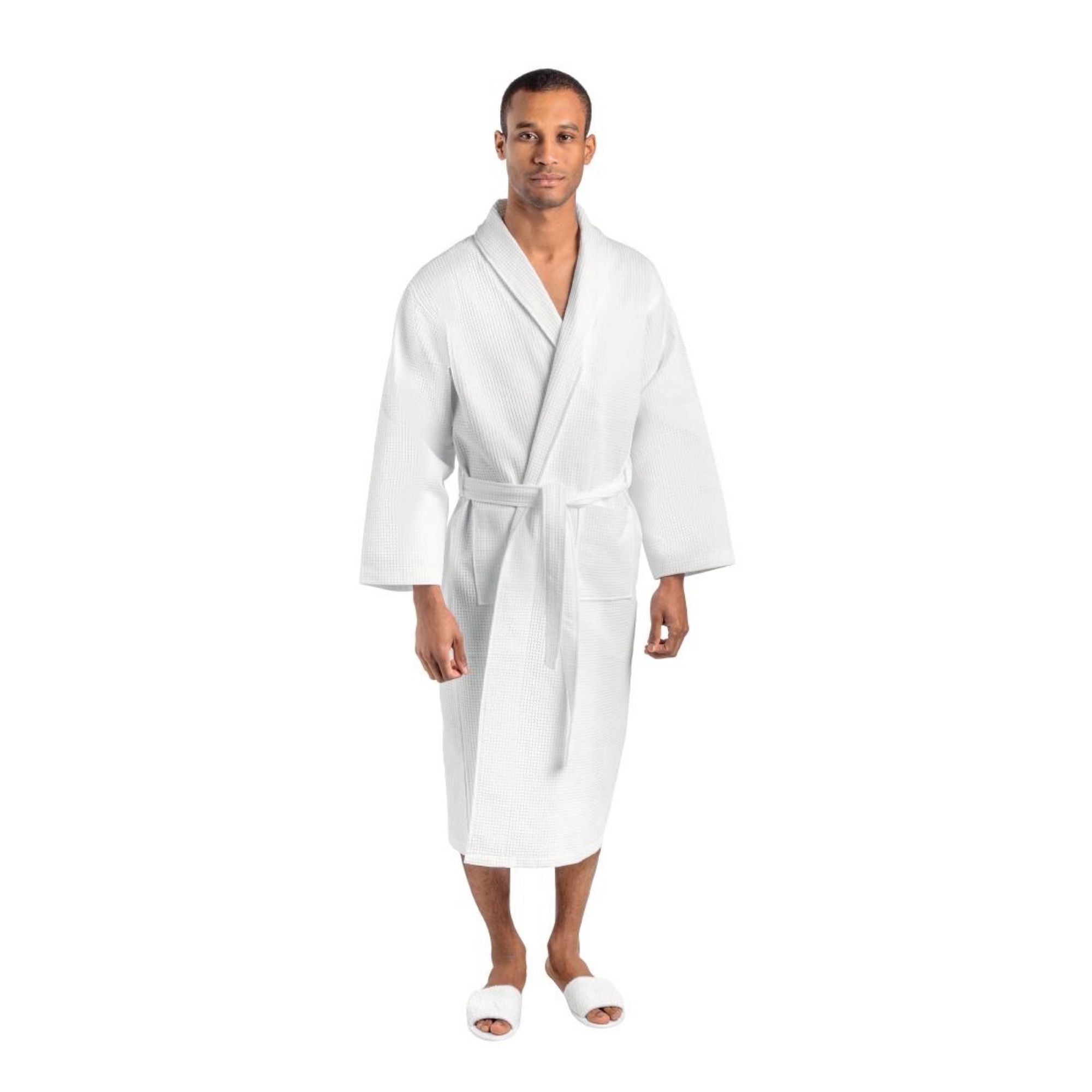 Picture of Mitre Comfort Langley Bathrobe White Large
