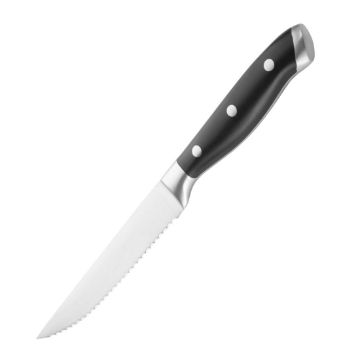 Picture of Olympia Premium Riveted Steak Knives with Black ABS Handles (6 pack)