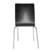 Picture of Bolero Black Square Back Side Chair (4 pack) - GR345