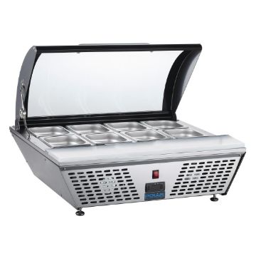 Picture of Polar G-Series Energy Efficient Countertop Prep Fridge 4x GN 1/3