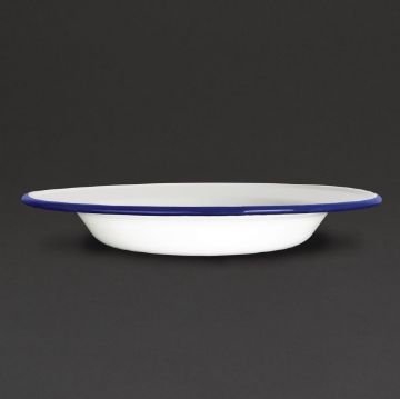 Picture of Olympia Enamel Soup Plates 245mm (Pack of 6)