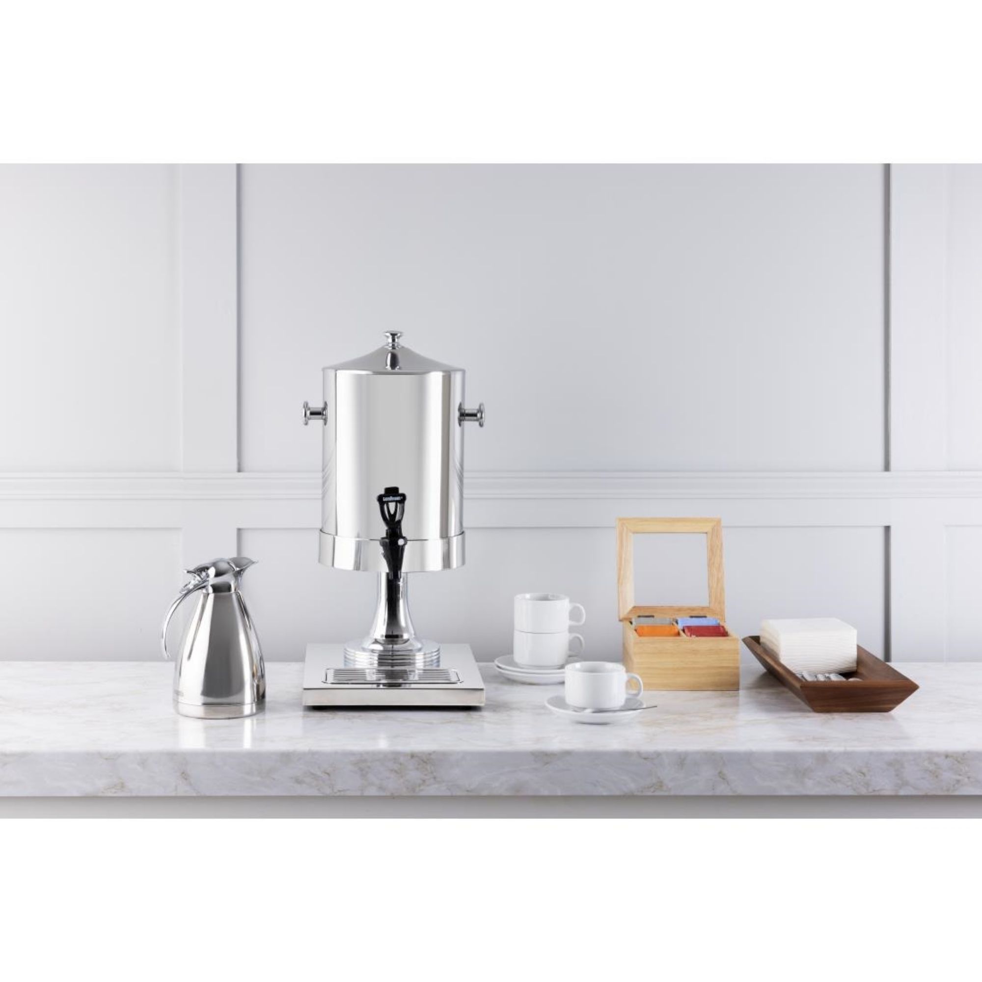 Picture of Olympia Mini Hevea Wood Tea Box