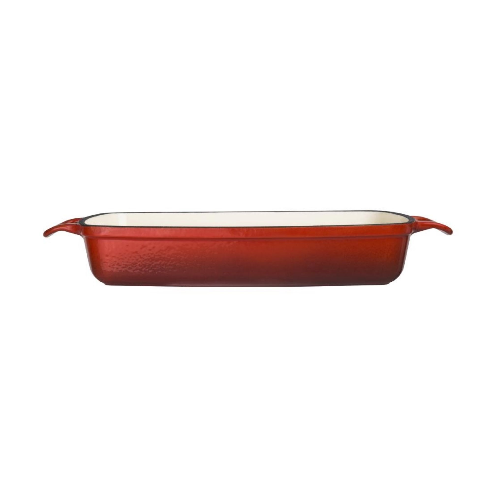 Picture of Vogue Red Rectangular Cast Iron Dish 2.8Ltr