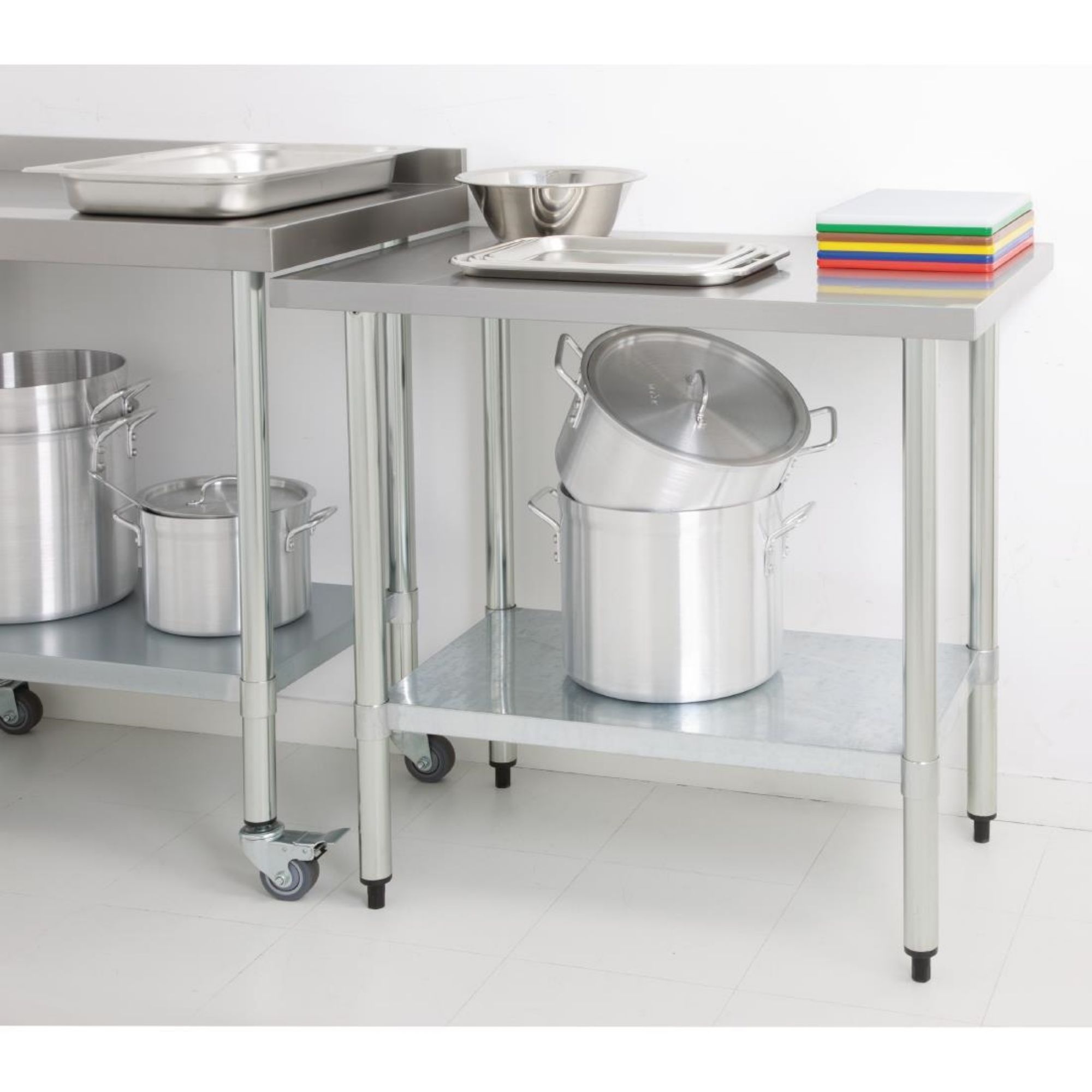 Picture of Vogue Stainless Steel Prep Table 1800mm
