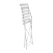 Picture of Bolero Perth Grey Pavement Style Steel Folding Chairs (2 Pack) - GH551