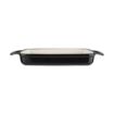 Picture of Vogue Black Rectangular Cast Iron Dish 1.8Ltr - GH323
