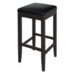 Picture of Bolero Faux Leather High Bar Stools Black (2 Pack) - GG648