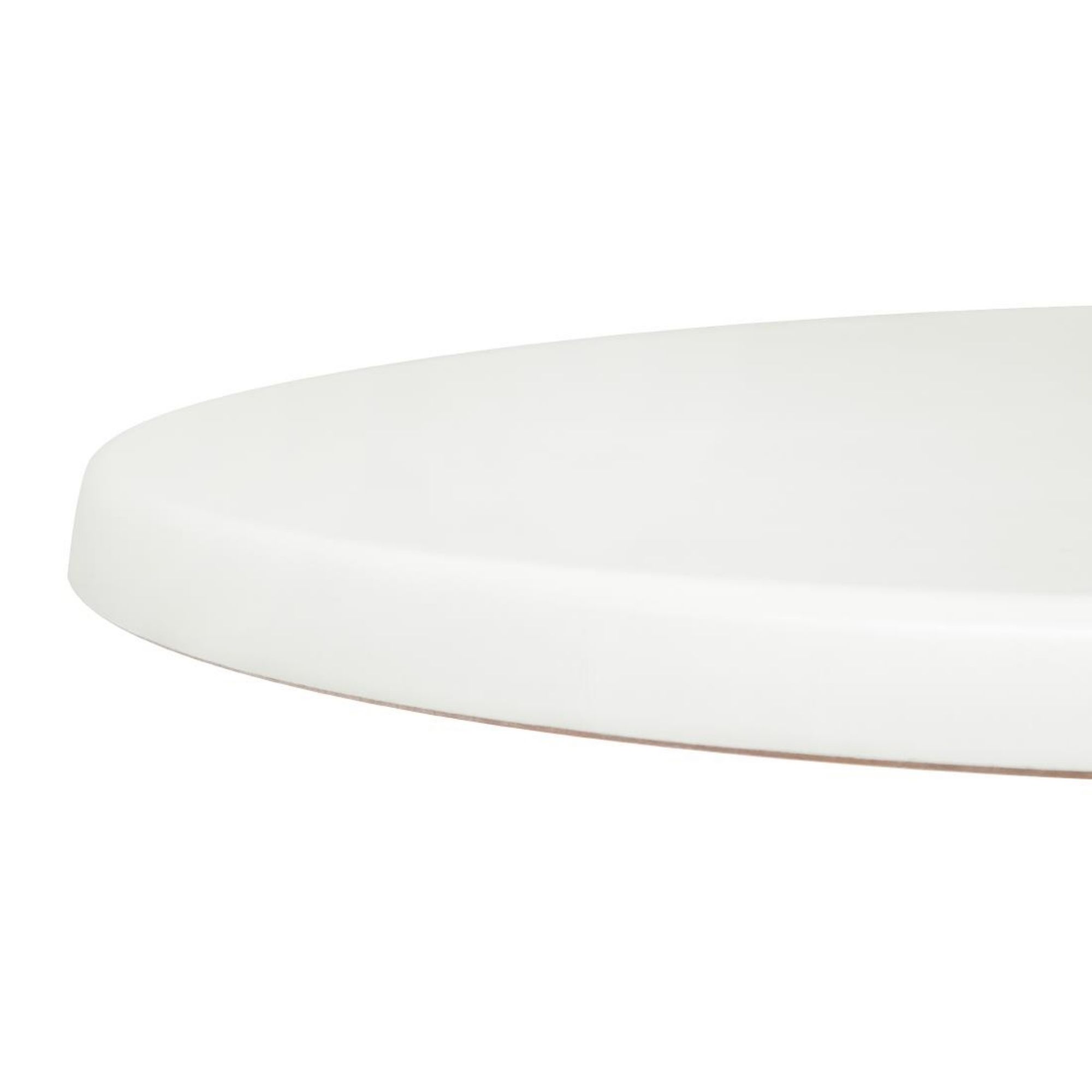 Picture of Bolero Pre-drilled Round Tabletop White 600mm