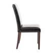 Picture of Bolero Faux Leather Dining Chair Black (2 pack) - GF954