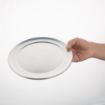 Picture of Vogue Aluminium Pizza Tray Wide Rim 8in - GE196