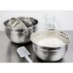 Picture of Vogue Stainless Steel Mixing Bowl with Silicone Base 8Ltr - GG023