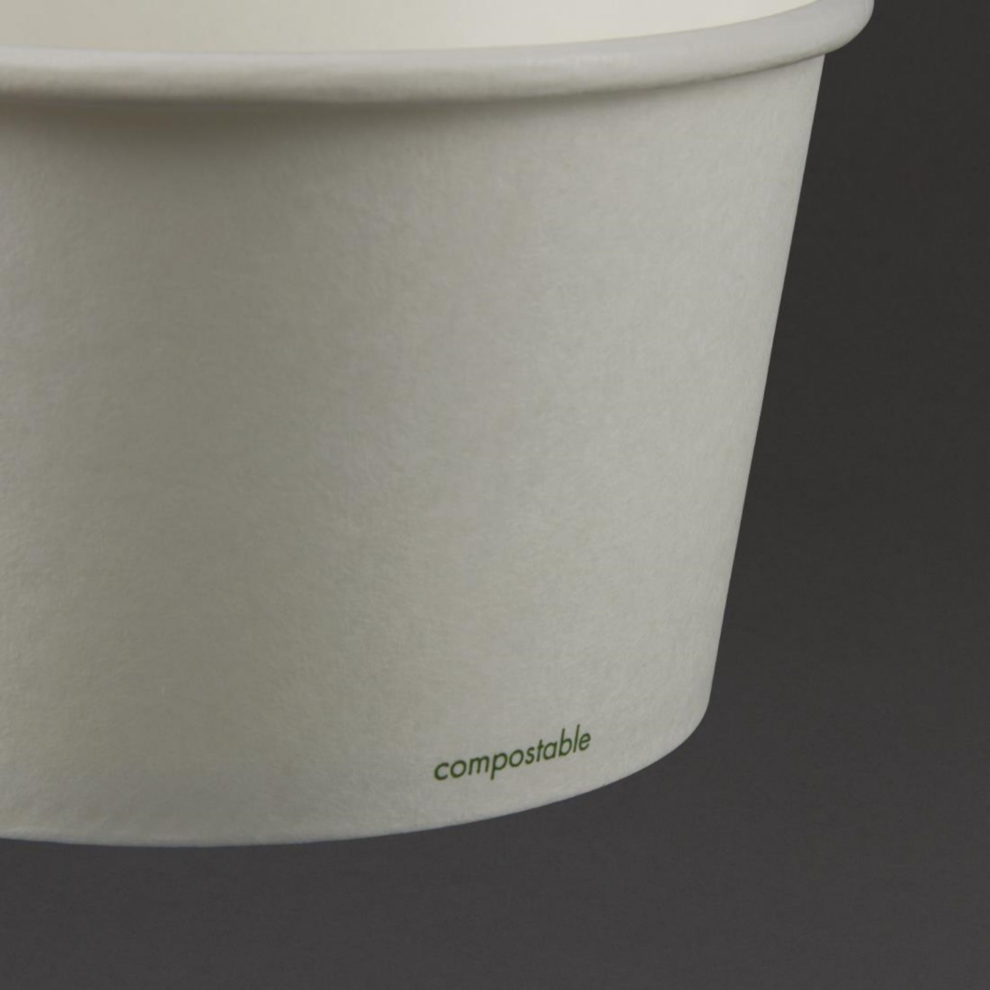 Picture of Vegware Compostable Hot Food Pots 340ml / 12oz (500 pack)