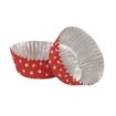 Picture of PME Cupcake Foil Lined Baking Cases Polka Dot (30 Pack) - GE849