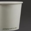 Picture of Vegware Compostable Hot Food Pots 455ml / 16oz (500 pack) - GF047