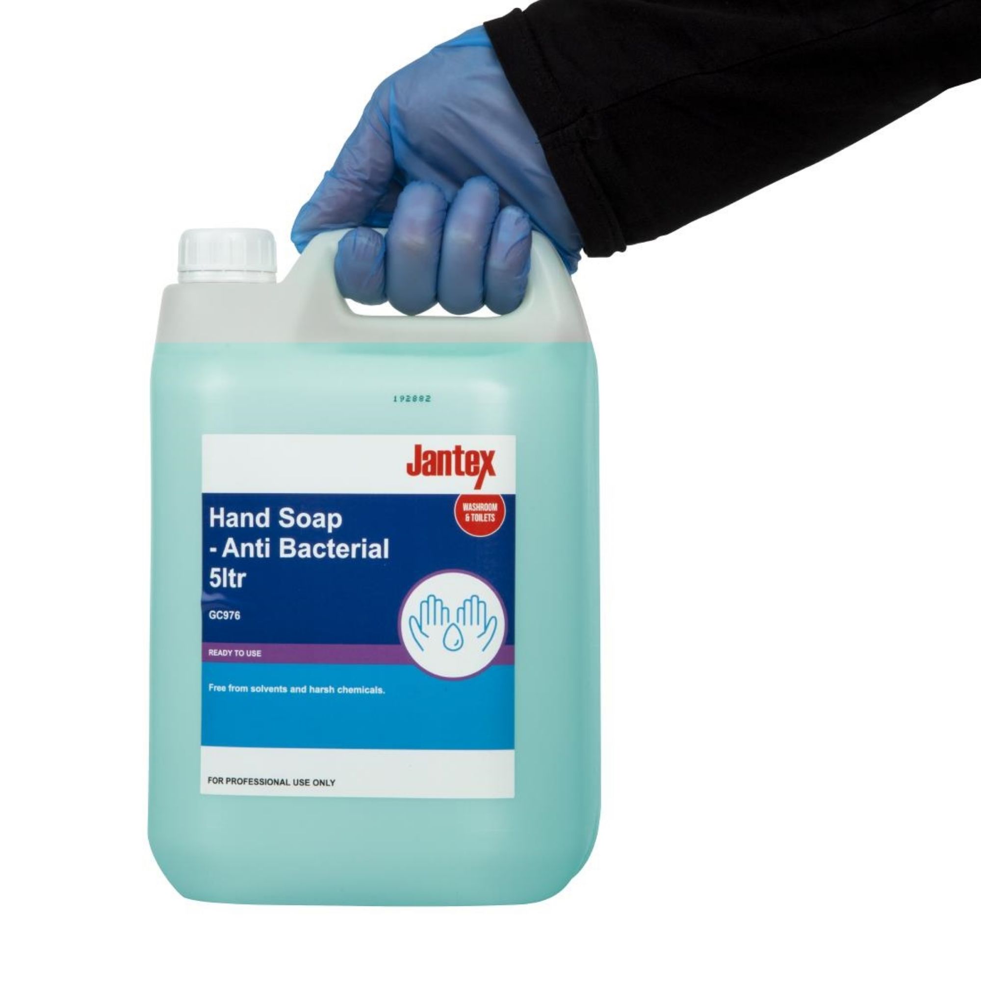 Picture of Jantex Unperfumed Antibacterial Liquid Hand Soap 5Ltr