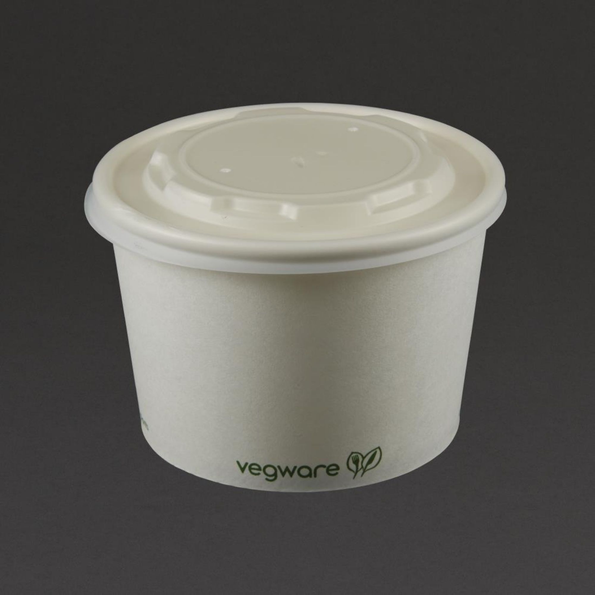 Picture of Vegware Compostable Hot Food Pots 455ml / 16oz (500 pack)
