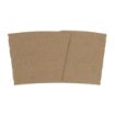 Picture of Fiesta Recyclable Corrugated Cup Sleeves for 8oz Cup (1000 Pack) - GD328