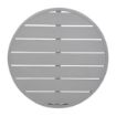 Picture of Bolero Aluminium Round Table Top Light Grey 580mm - FX038
