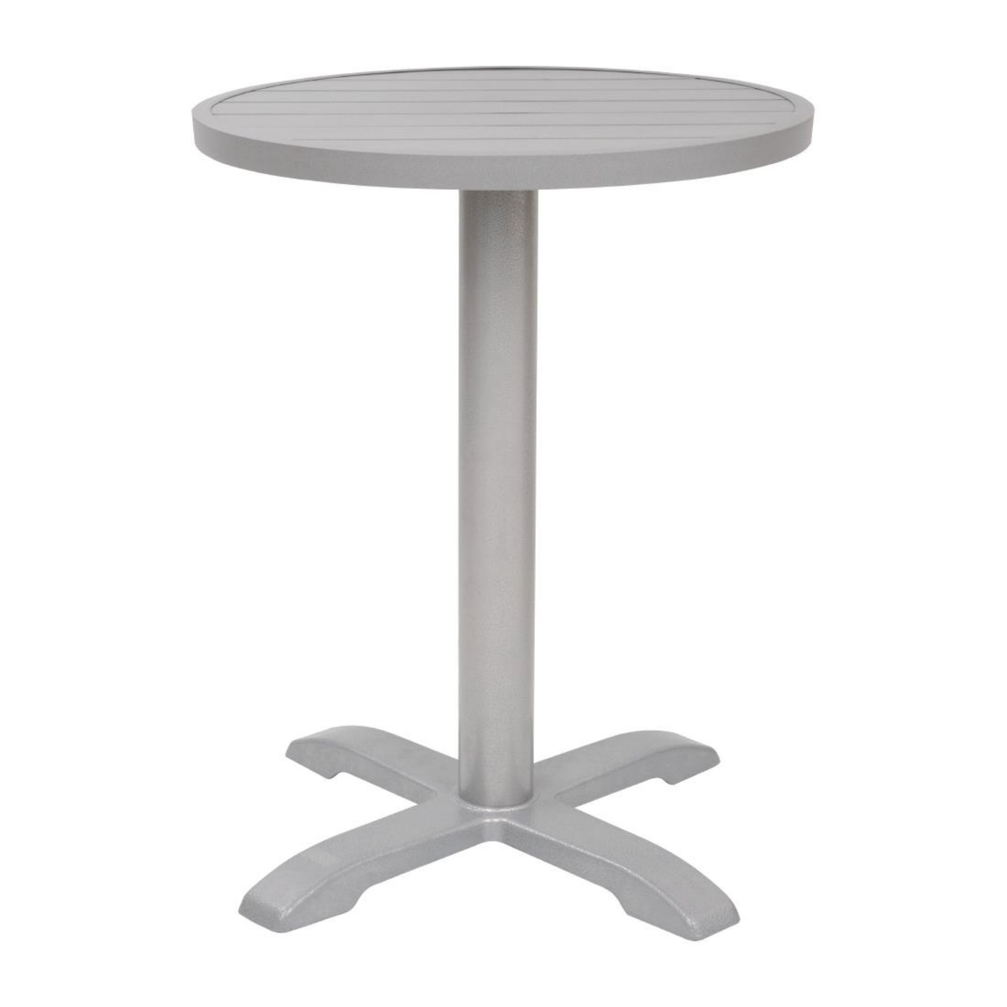 Picture of Bolero Aluminium Round Table Top Light Grey 580mm