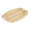 Picture of Olympia Hevea Board for Cast Iron Oval Eared Dish 260x165mm for FW817 - FW977