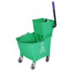 Picture of Jantex 30ltr Mop Bucket with Foot Pedal release - Green - FW867