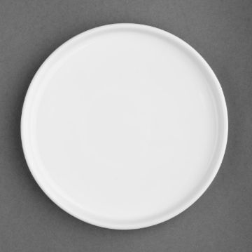 Picture of Olympia Whiteware Flat Round Plates 210mm (6 Pack)
