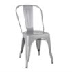 Picture of Bolero Bistro Steel Side Chairs Grey (4 pack) - FW509